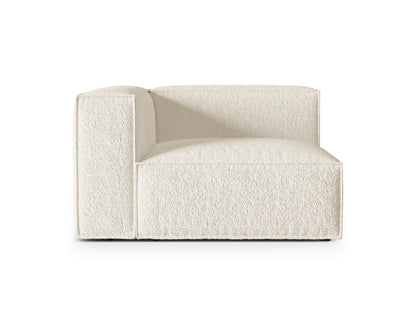 Nuria Modular Sofa, 125x110 cm — Ivory / Left