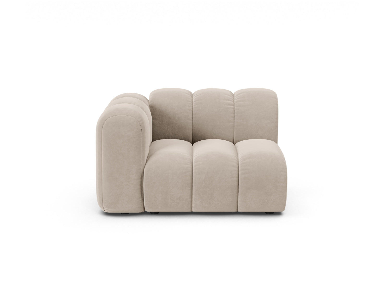 Sofamodul Samt Beige Lupine — Beige