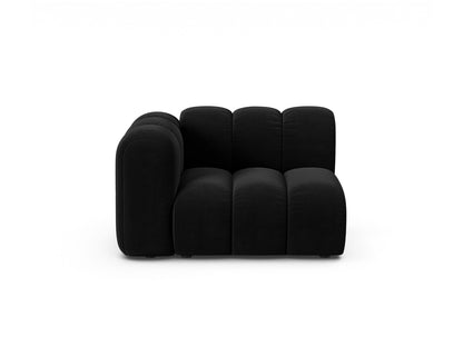 Sofamodul Samt Beige Lupine — Black