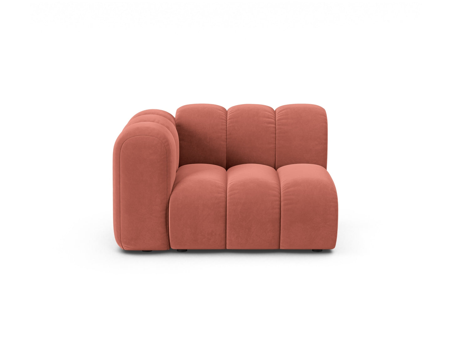 Sofamodul Samt Beige Lupine — Coral