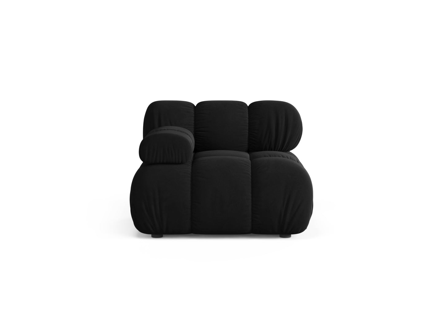 Bellis Modul, 94x94 cm — Black / Left