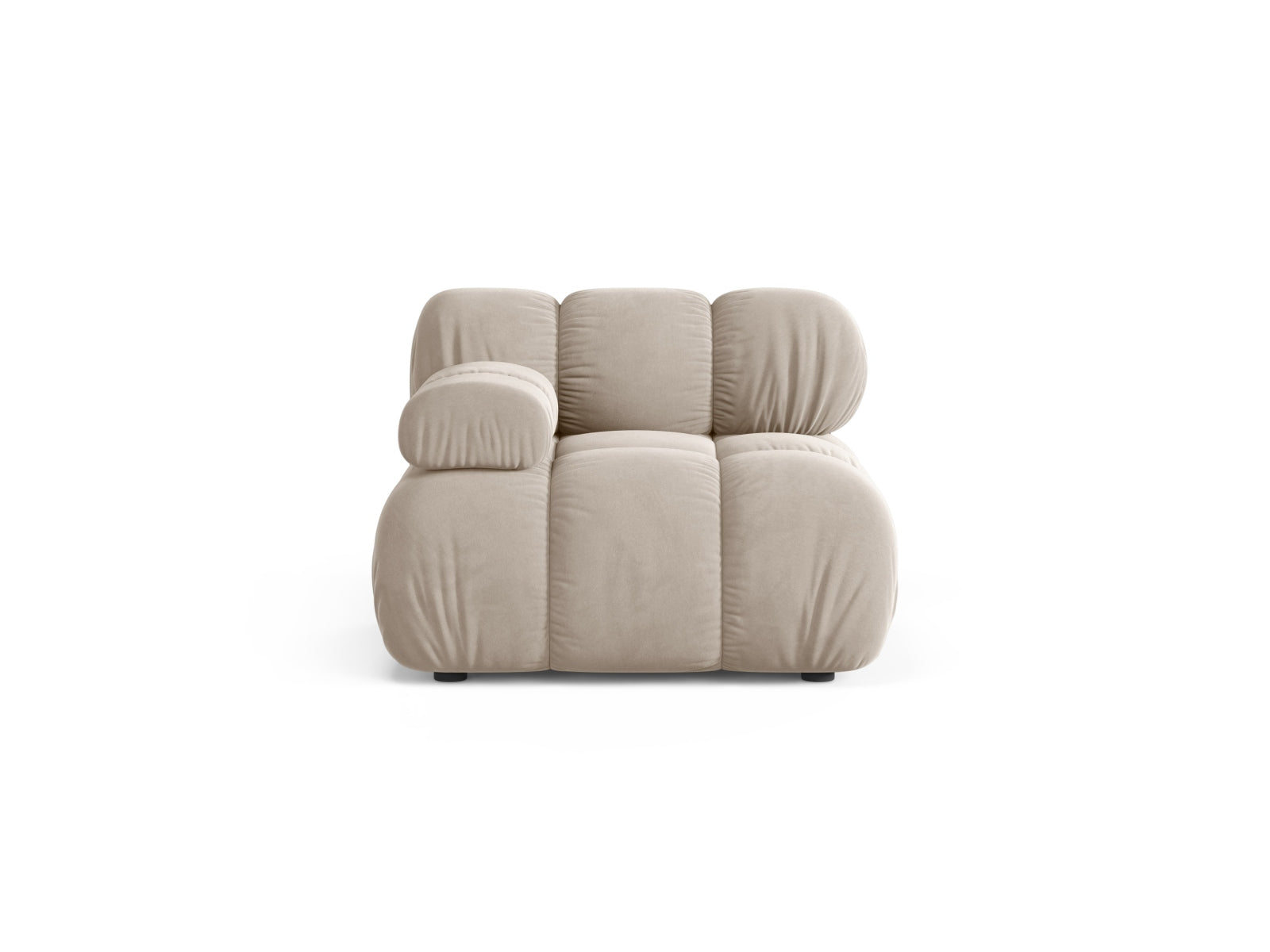 Bellis Modul, 94x94 cm — Dark Beige / Left