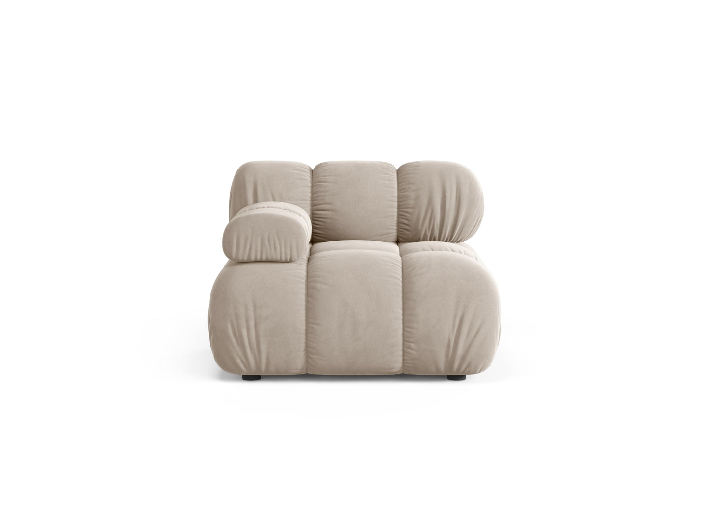 Bellis Modul, 94x94 cm — Dark Beige / Left