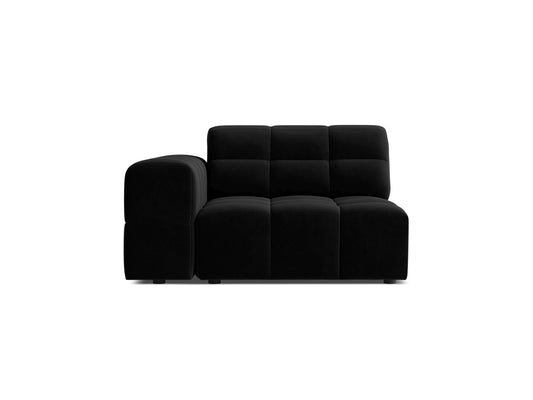 Sofamodul Samt Schwarz Jennifer — Black