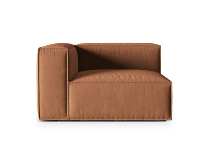 Nuria Modular Sofa, 125x110 cm — Honey / Left