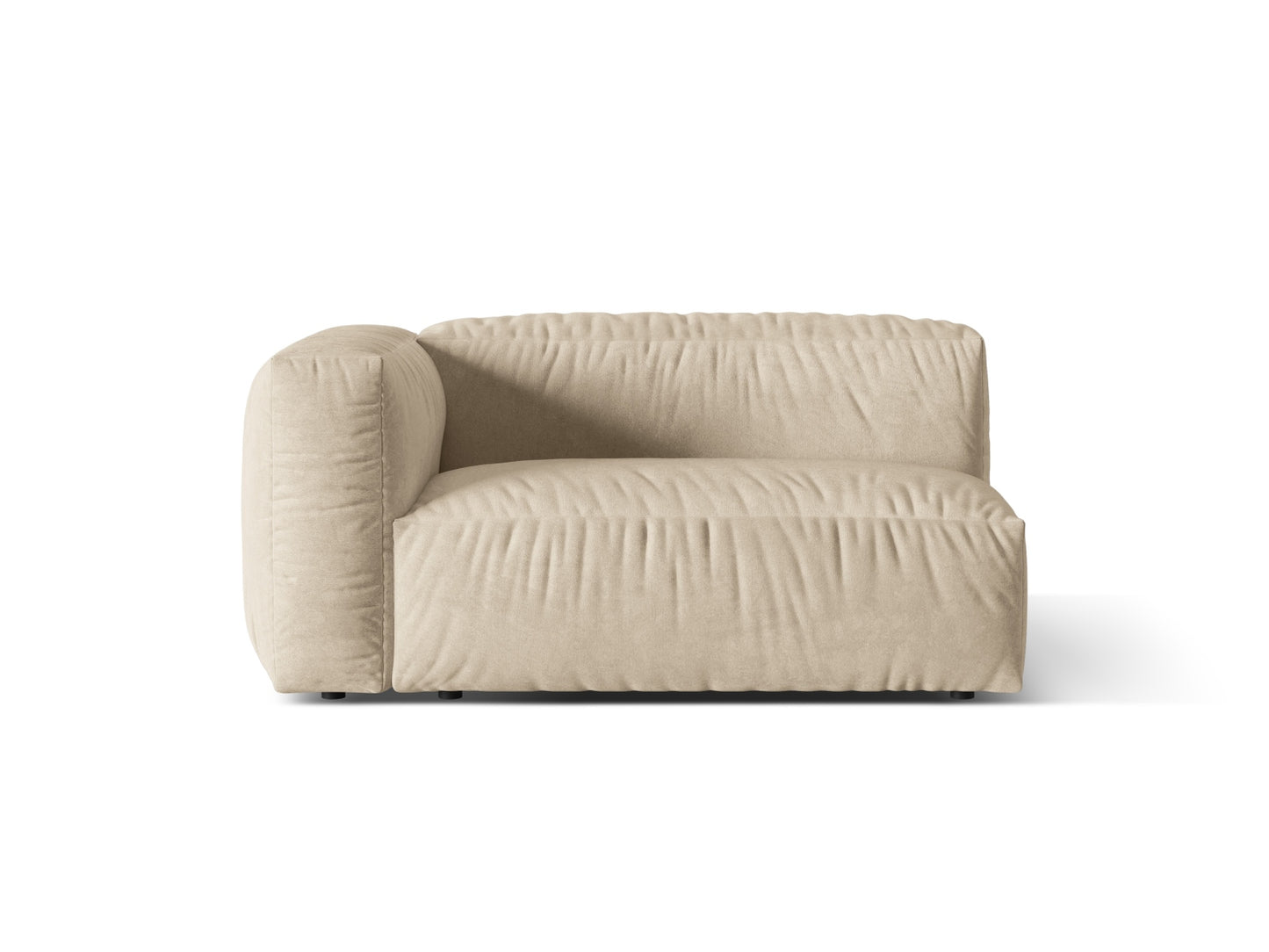 Martina Double Seat, 160x106 cm — Light Beige / Left