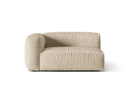 Martina Double Seat, 160x106 cm — Light Beige / Left