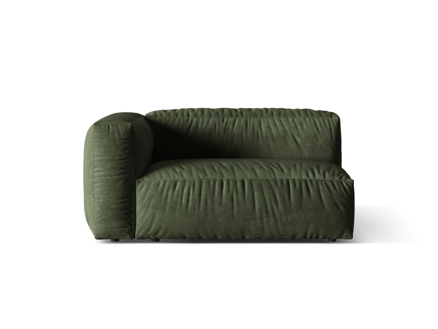 Martina Double Seat, 160x106 cm — Green / Left