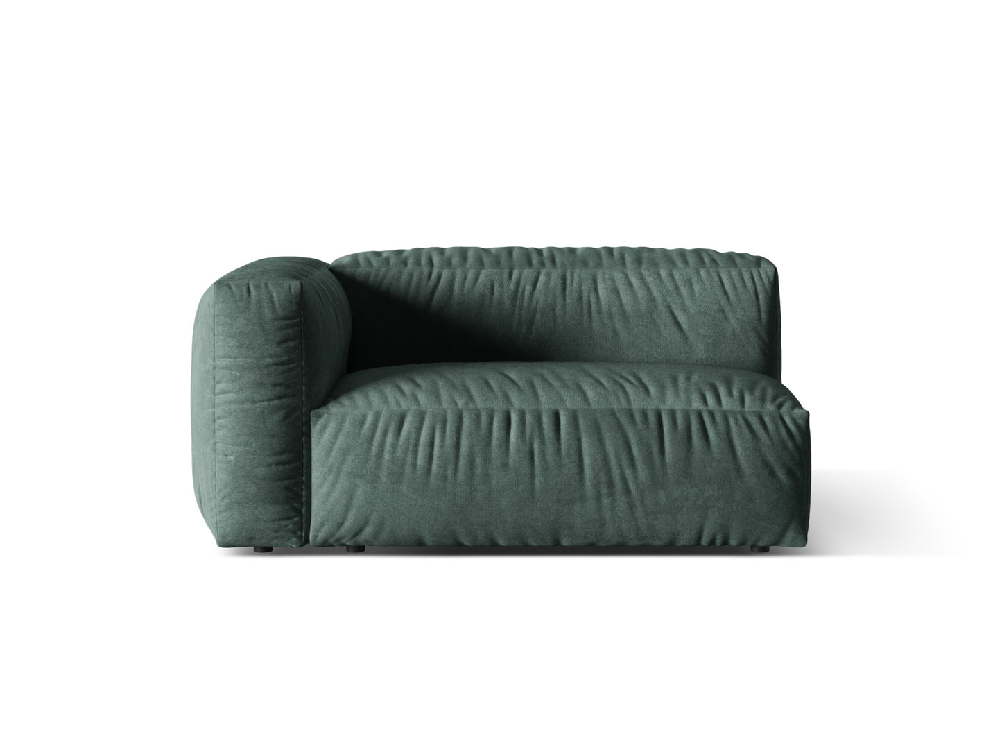 Martina Double Seat, 160x106 cm — Petrol / Left