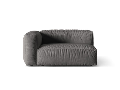 Martina Double Seat, 160x106 cm — Grey / Left