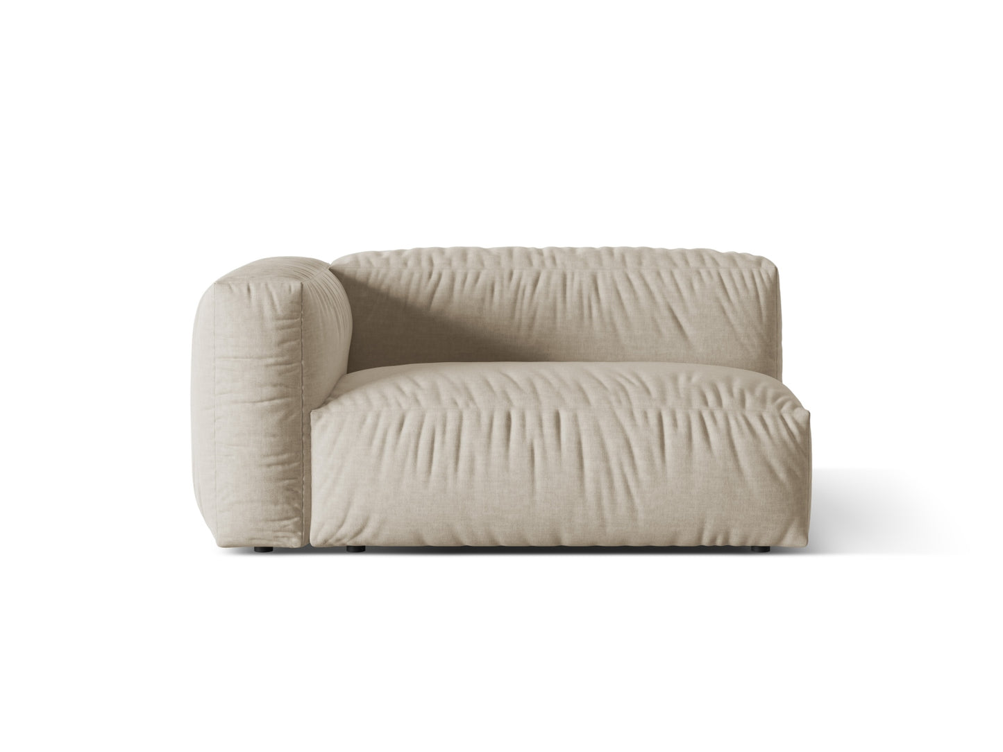 Martina Double Seat, 160x106 cm — Light Beige / Left