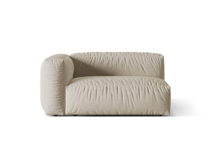 Martina Double Seat, 160x106 cm — Light Beige / Left