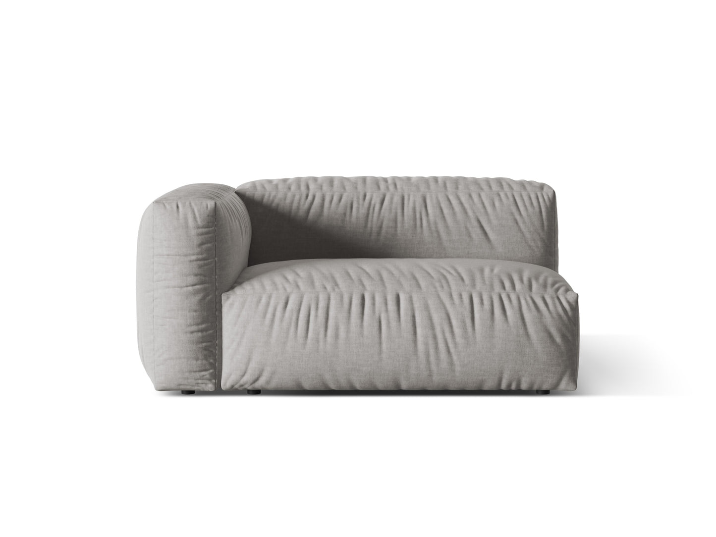 Martina Double Seat, 160x106 cm — Light Grey / Left