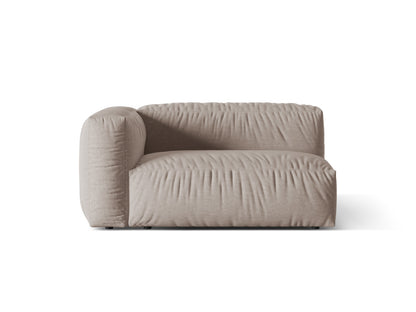 Martina Double Seat, 160x106 cm — Dark Beige / Left