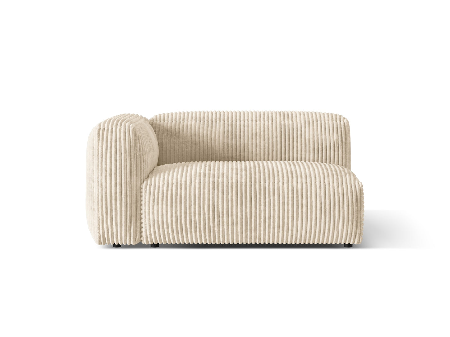 Martina Double Seat, 160x106 cm — Light Beige / Left
