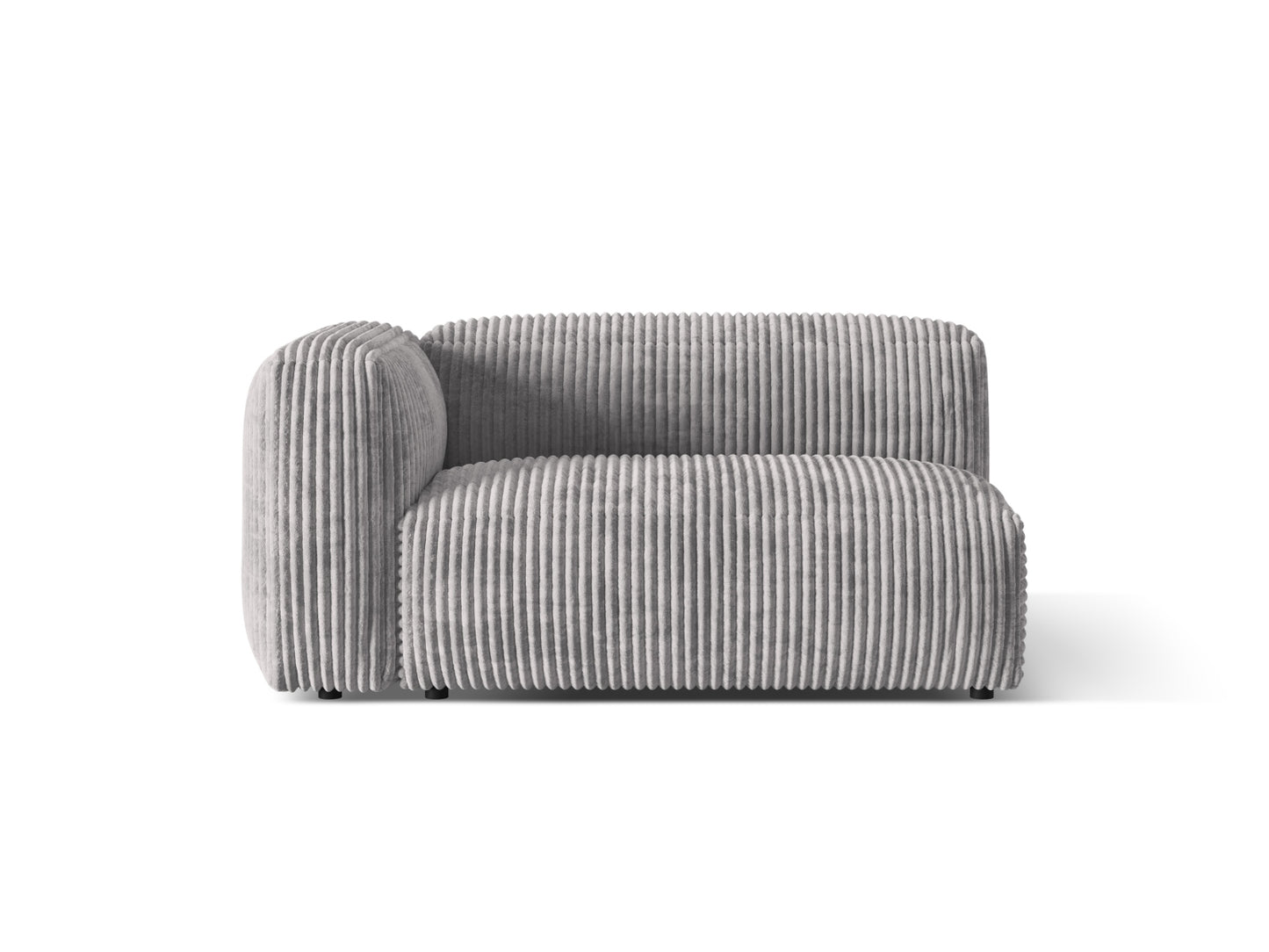 Martina Double Seat, 160x106 cm — Light Grey / Left