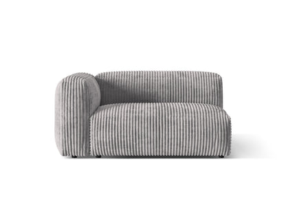 Martina Double Seat, 160x106 cm — Light Grey / Left