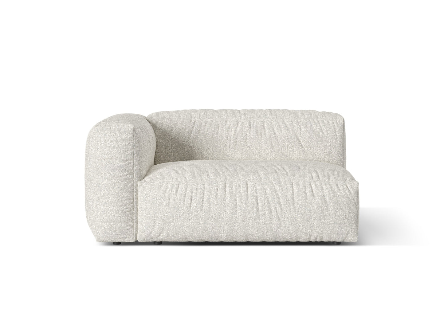 Martina Double Seat, 160x106 cm — Grey Beige Melange / Left