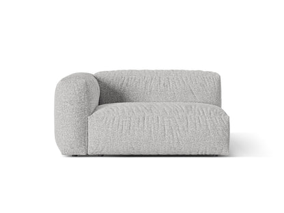 Martina Double Seat, 160x106 cm — Silver / Left
