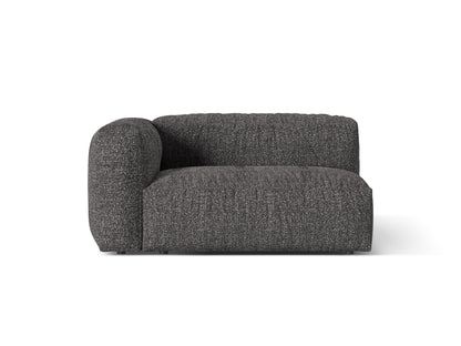 Martina Double Seat, 160x106 cm — Anthracite / Left