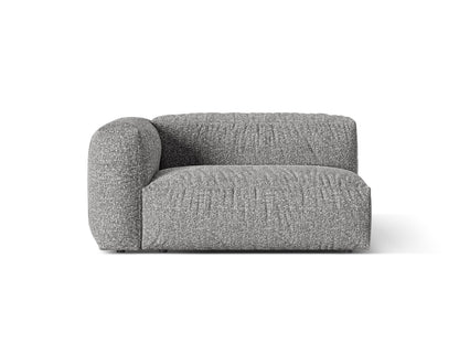 Martina Double Seat, 160x106 cm — Graphite / Left