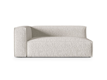 Nuria Modular Sofa, 2 Seats — Grey Beige Melange / Left