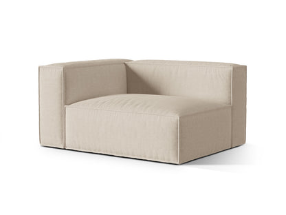 Sofamodul Strukturstoff Beige Nuria — Detailansicht