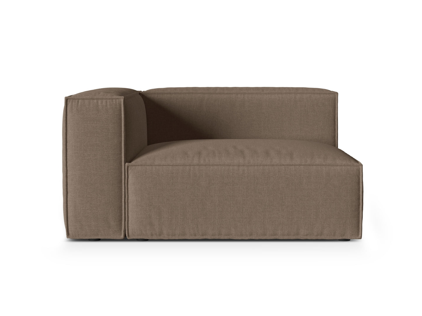 Sofamodul Strukturstoff Beige Nuria — Cappuccino