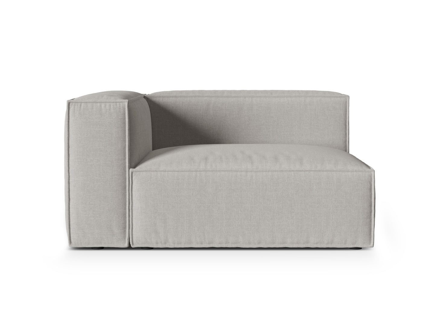 Sofamodul Strukturstoff Beige Nuria — Light Grey