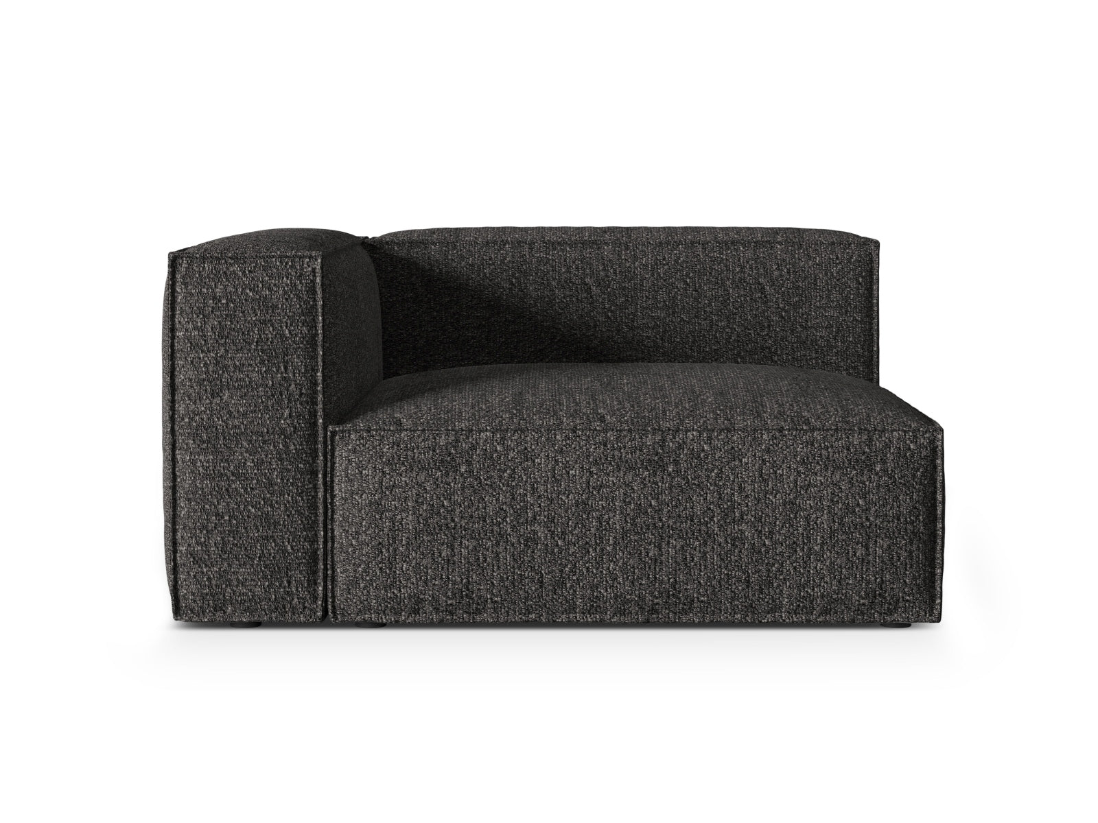 Sofamodul Bouclé Anthrazit Nuria — Anthracite