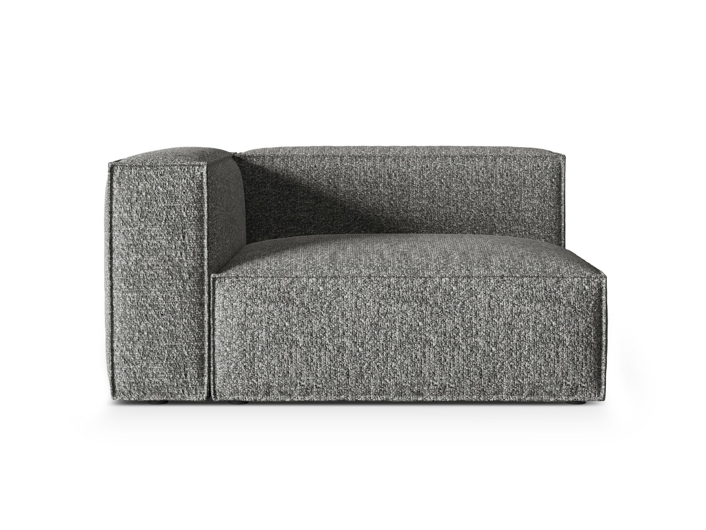 Sofamodul Bouclé Anthrazit Nuria — Graphite