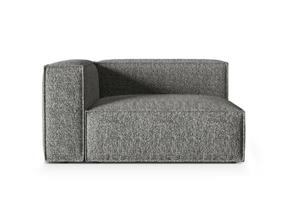 Sofamodul Bouclé Anthrazit Nuria — Graphite