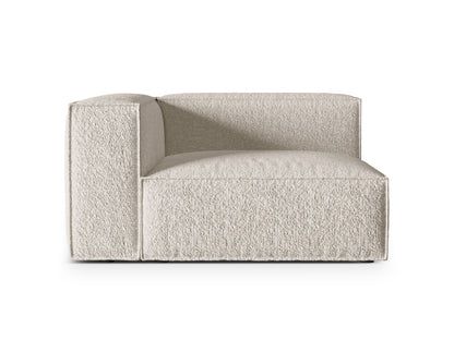 Sofamodul Bouclé Anthrazit Nuria — Beige