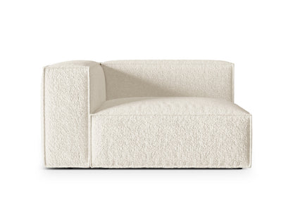 Sofamodul Bouclé Anthrazit Nuria — Ivory