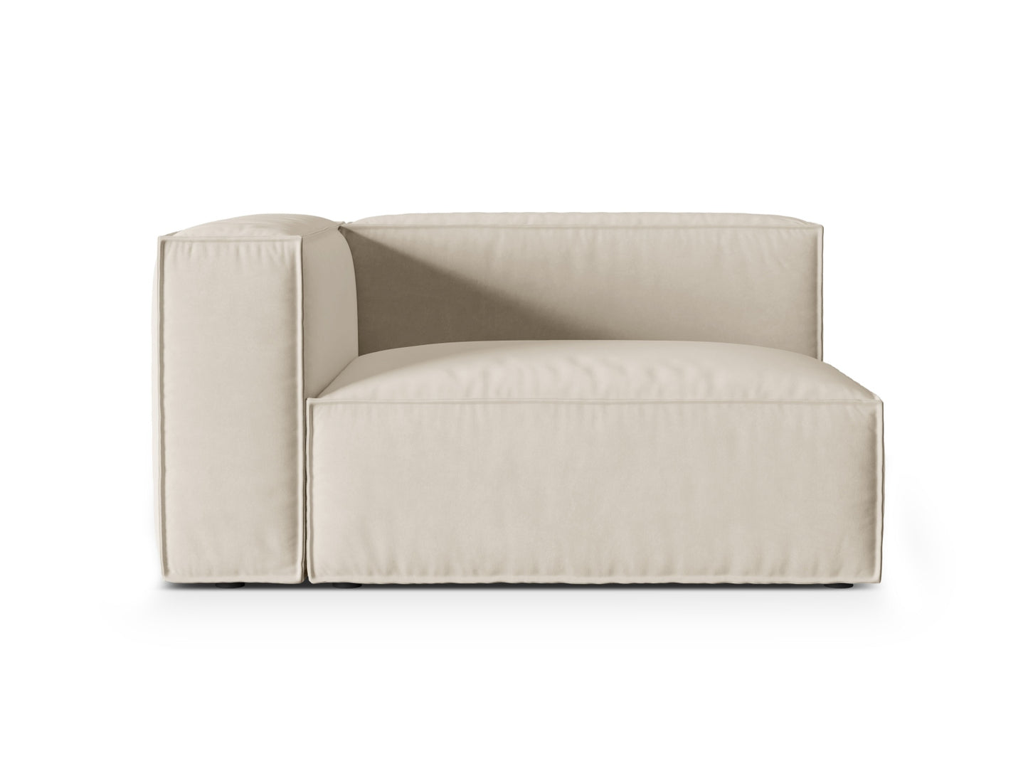 Sofamodul Samt Beige Nuria — Beige