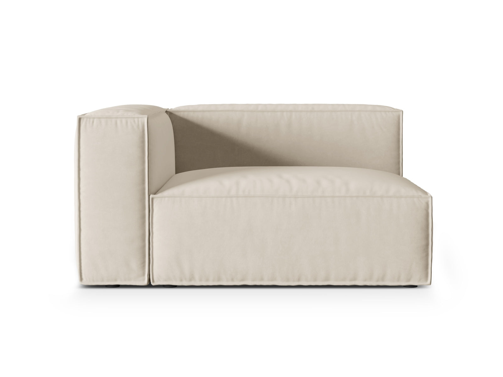 Sofamodul Samt Beige Nuria — Beige