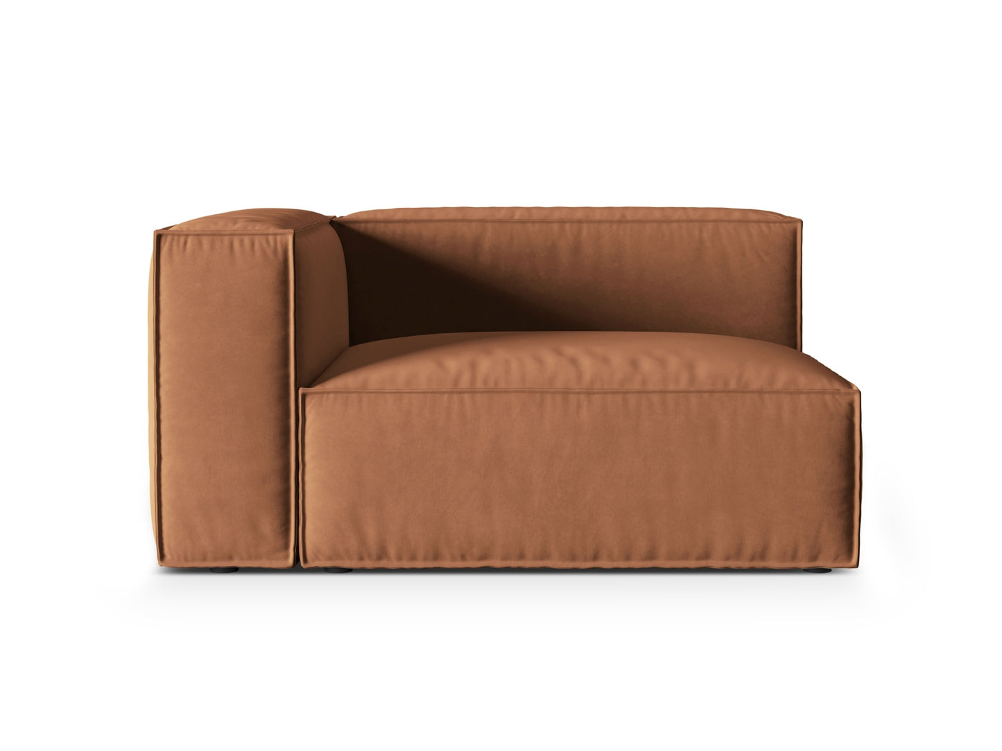 Sofamodul Samt Beige Nuria — Honey