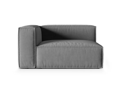 Sofamodul Samt Beige Nuria — Grey