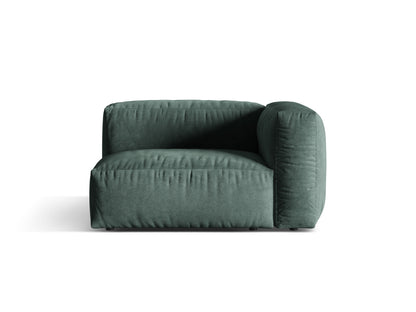 Martina Wide Single Seat, 120x106 cm — Petrol / Right