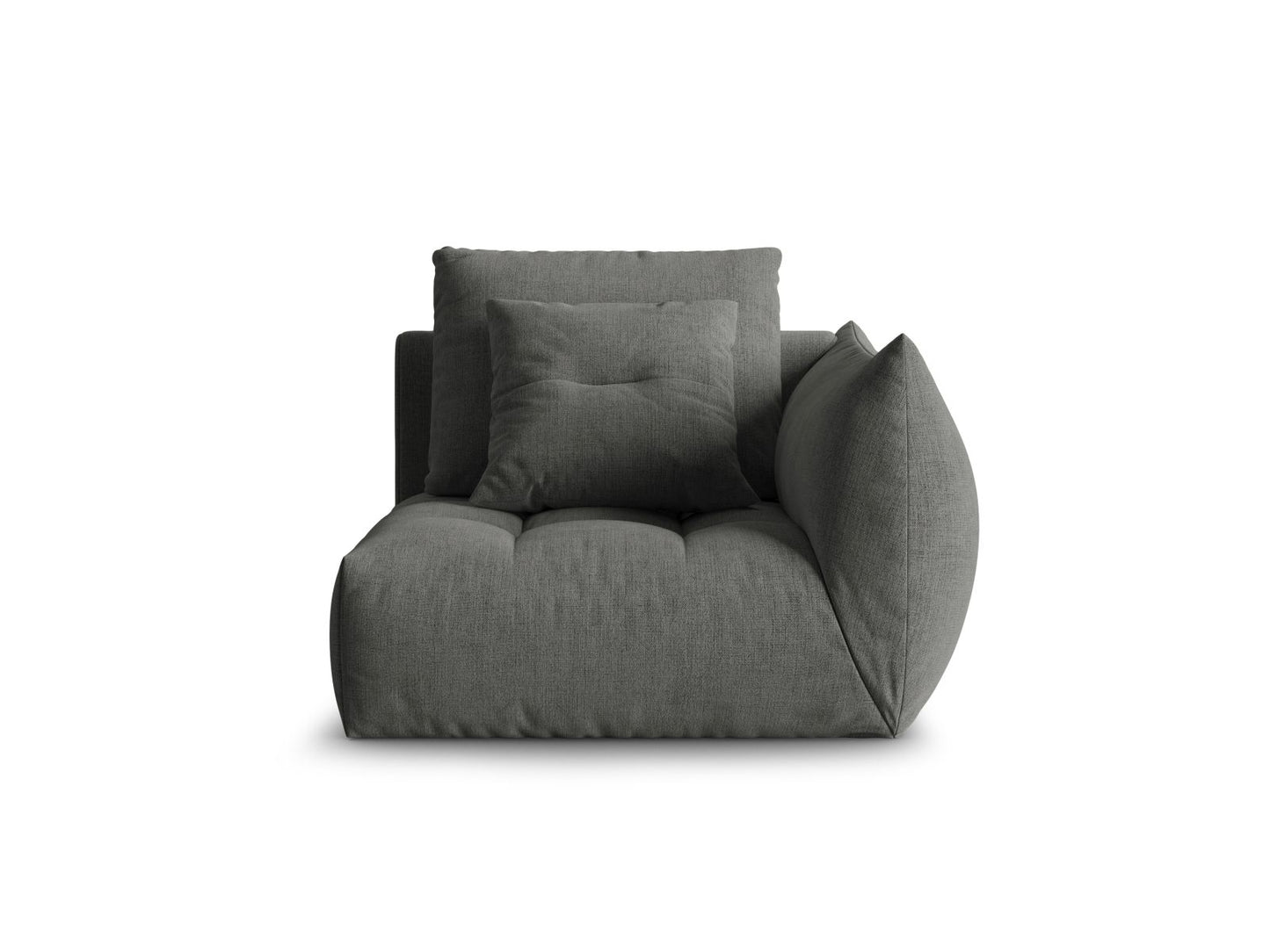 Bloom Modul, 116x107 cm — Dark Grey / Right
