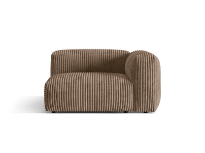 Martina Wide Single Seat, 120x106 cm — Acorn / Right