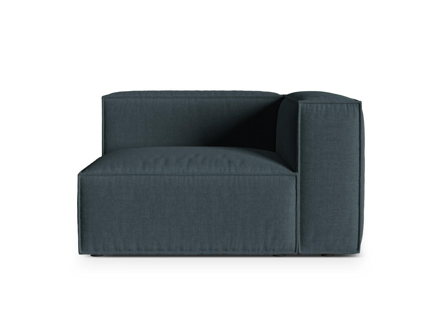 Nuria Modular Sofa, 125x110 cm — Deep Petrol / Right