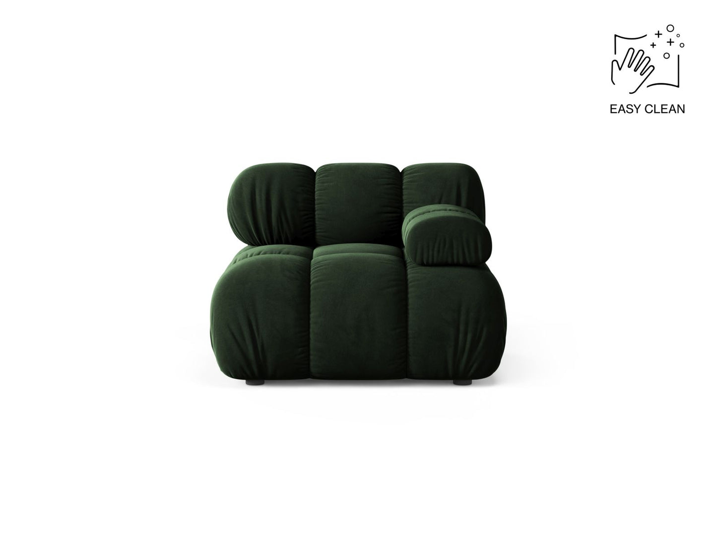 Bellis Modul, 94x94 cm — Bottle Green / Right