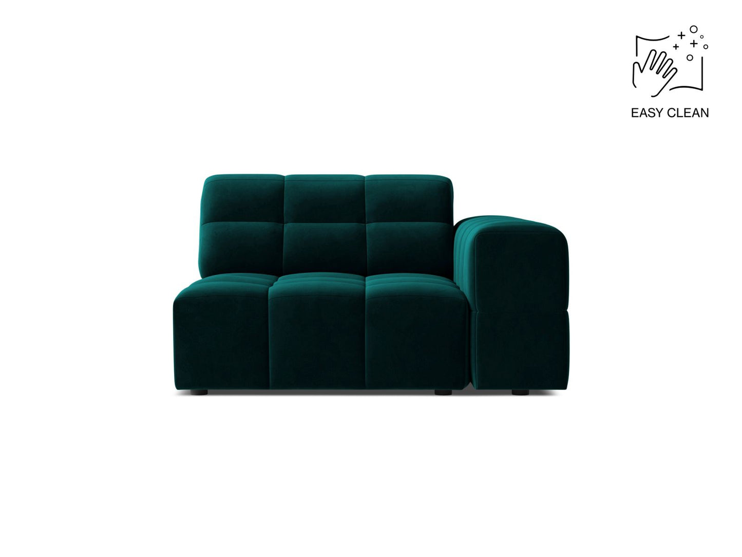 Jennifer Modul, 106x102 cm — Deep Petrol / Right
