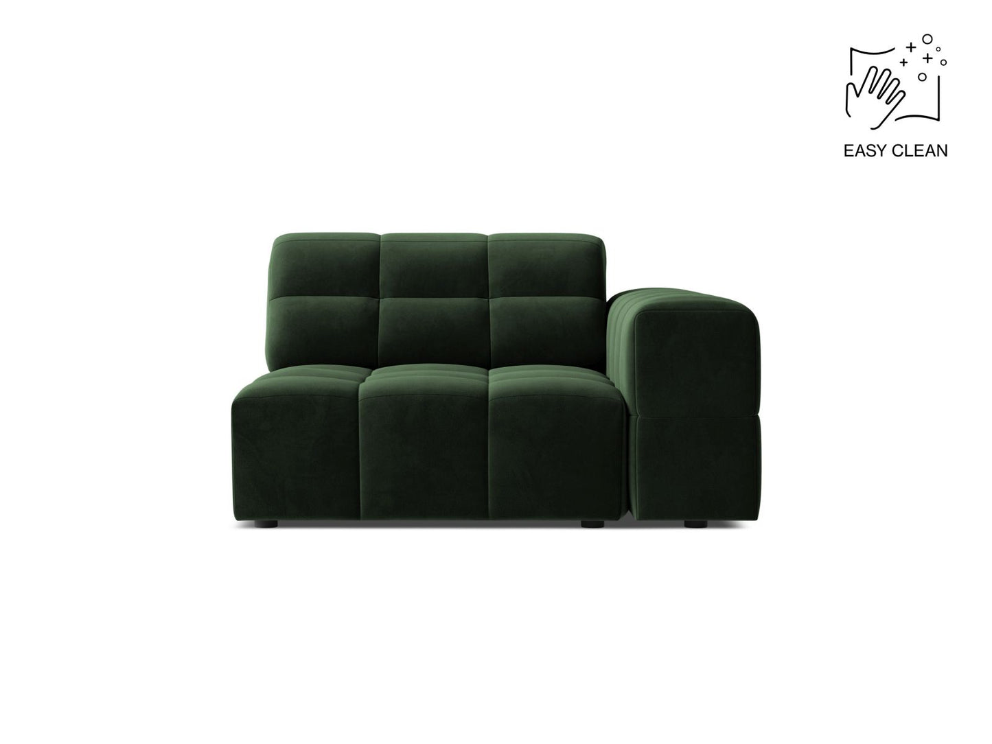 Jennifer Modul, 106x102 cm — Bottle Green / Right