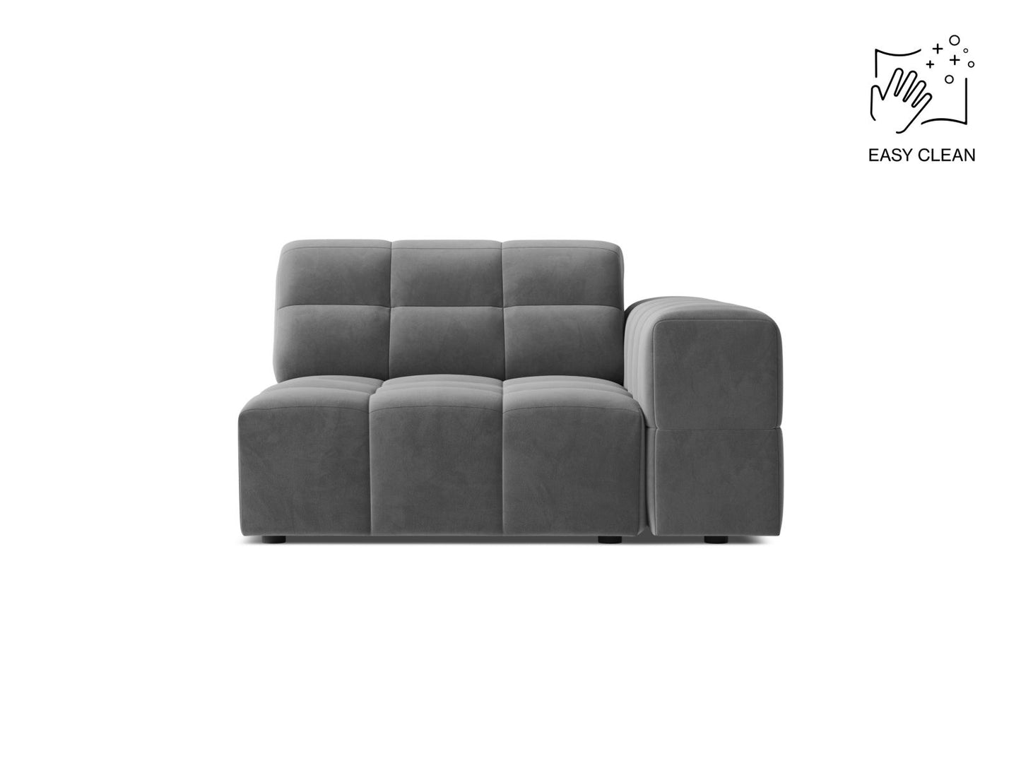 Jennifer Modul, 106x102 cm — Light Grey / Right