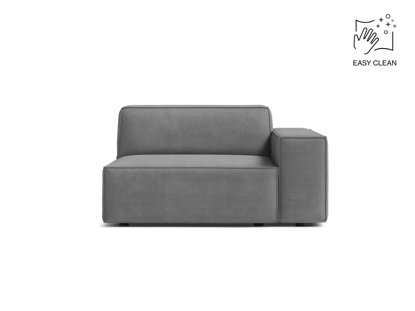 Jodie Modul, 102x99 cm — Light Grey / Right
