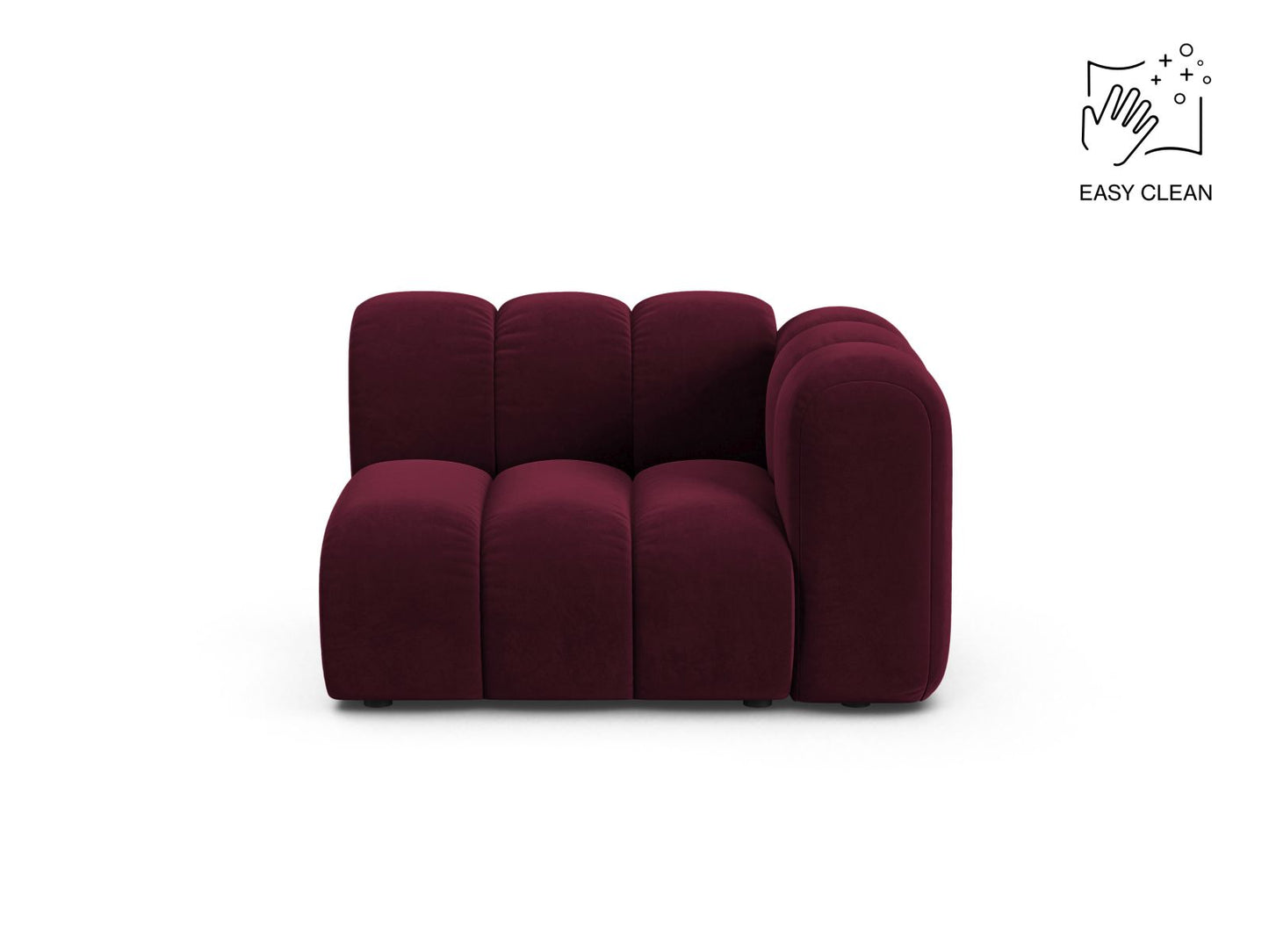 Lupine Modul, 115x95 cm — Burgundy / Right