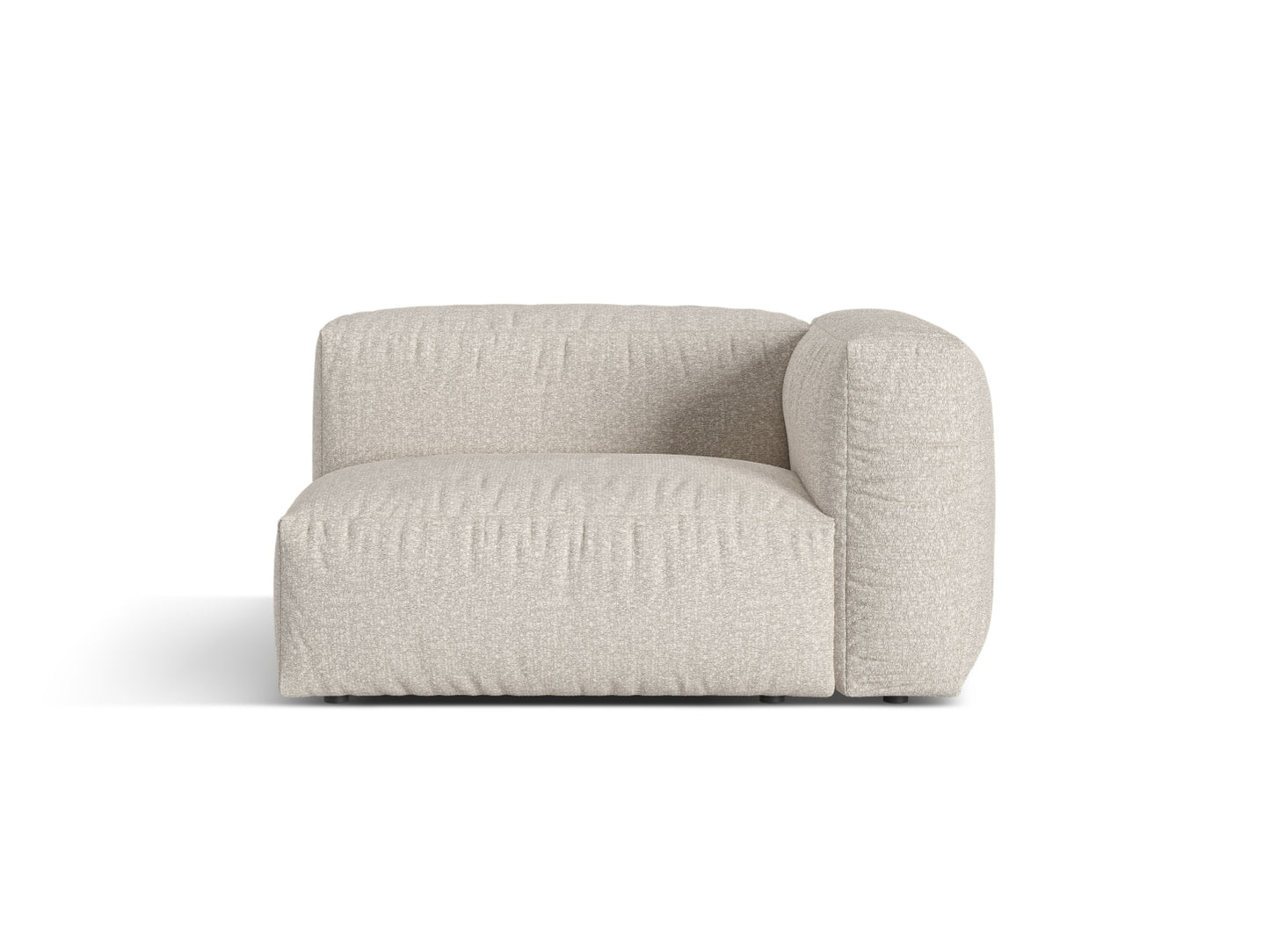Martina Wide Single Seat, 120x106 cm — Beige / Right