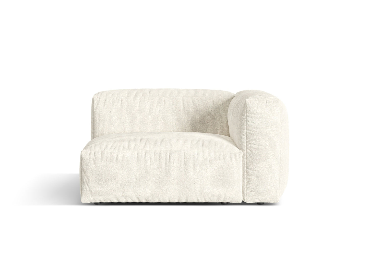 Martina Wide Single Seat, 120x106 cm — Ivory / Right
